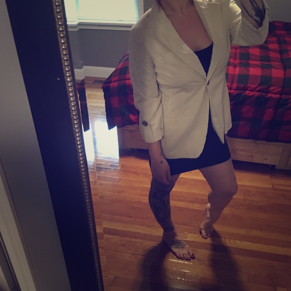 Tan blazer